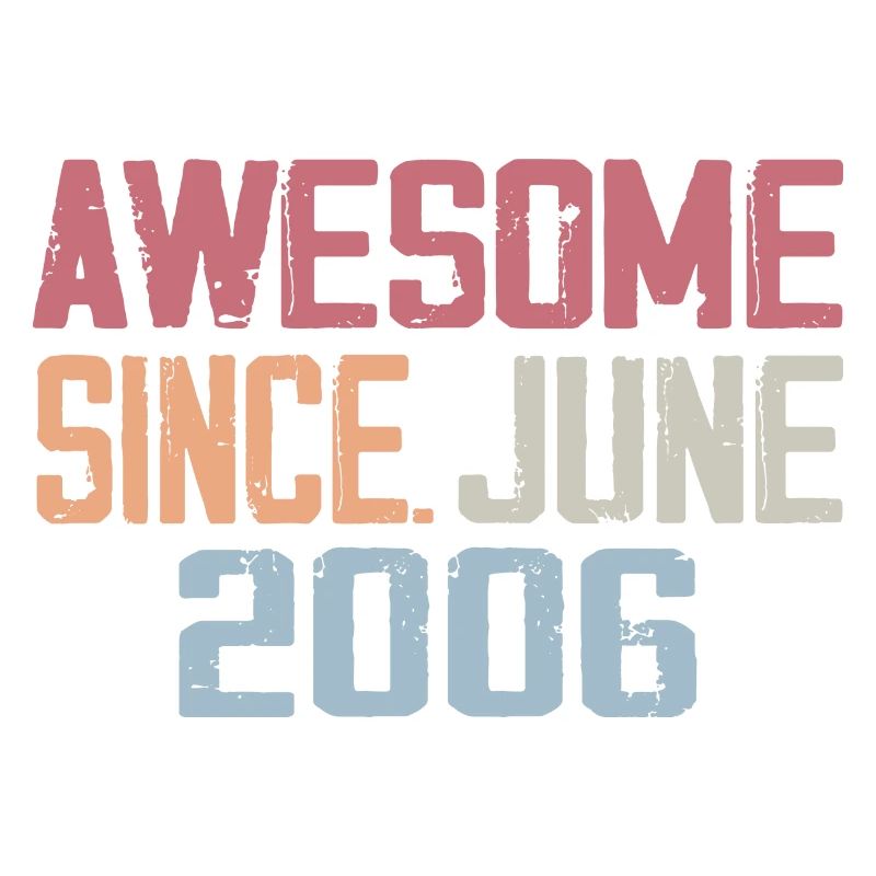 Juni 2006 Juni Retro Geburtstagsgeschenk Juni 2006