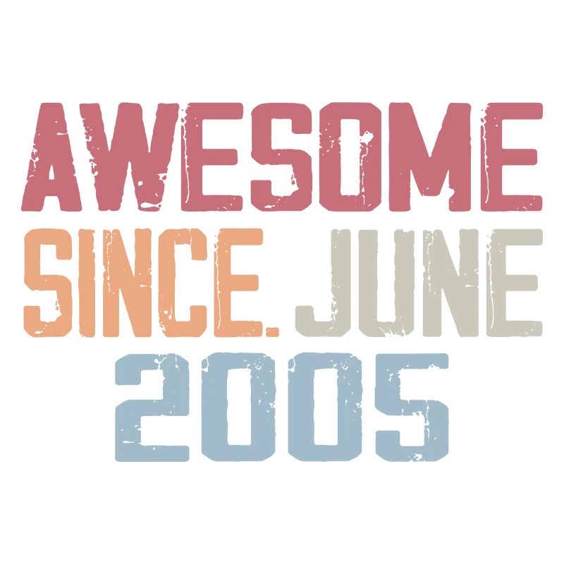 Juni 2005 Juni Retro Geburtstagsgeschenk Juni 2005