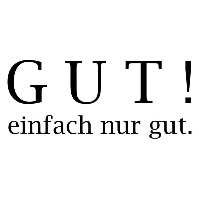 Gut! einfach nur gut.