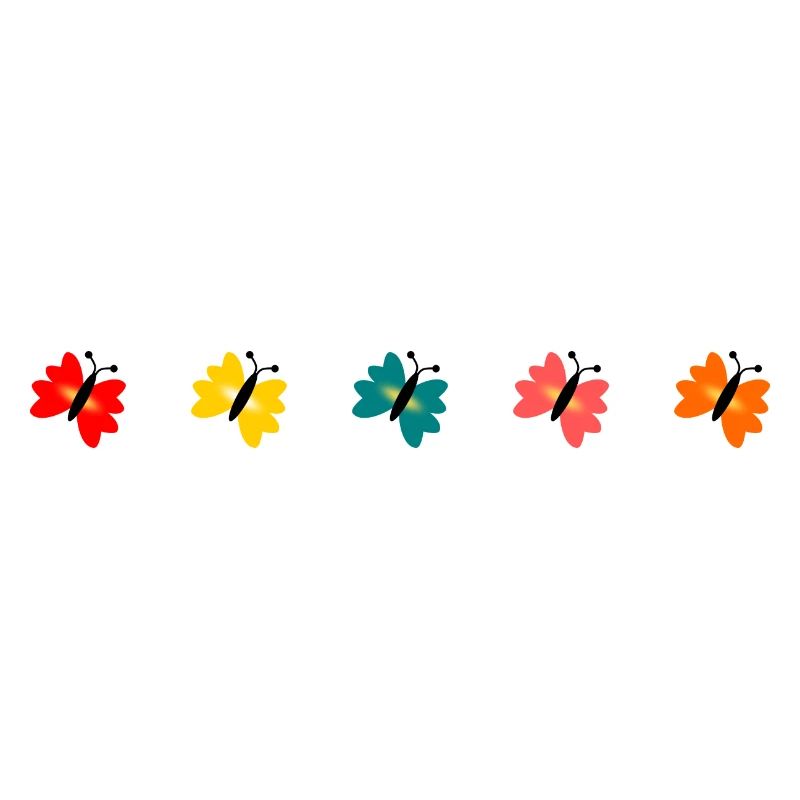 PAPILLON. PAPILLONS. MULTICOLORE. NATURE. ETE.