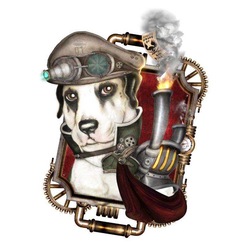 Steampunk Hund # 1