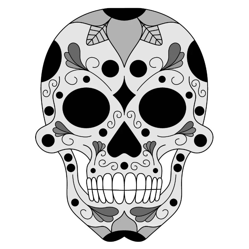 Calavera version noire
