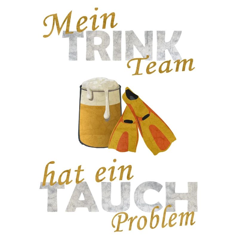 Mein Trink team hat ein Tauch Problem