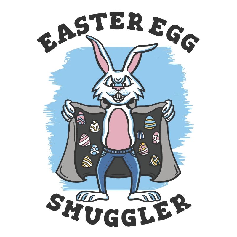 Easter egg smuggler Rabbit