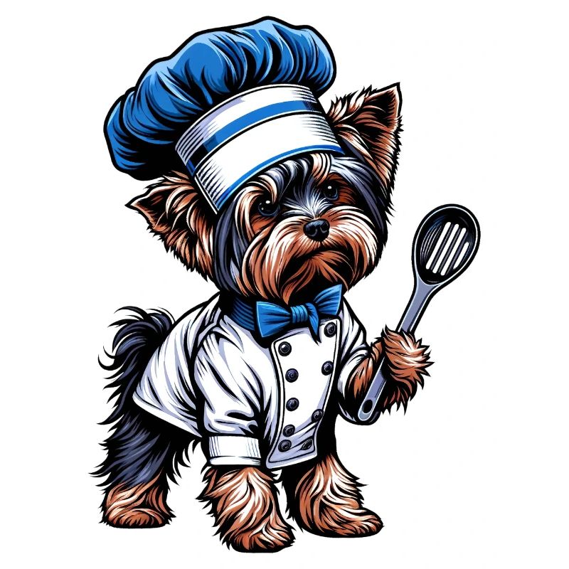 Cuisinier du Yorkshire Terrier