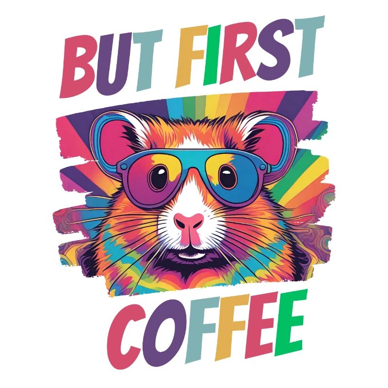 But first Coffee Hamster wird nach Kaffee wach