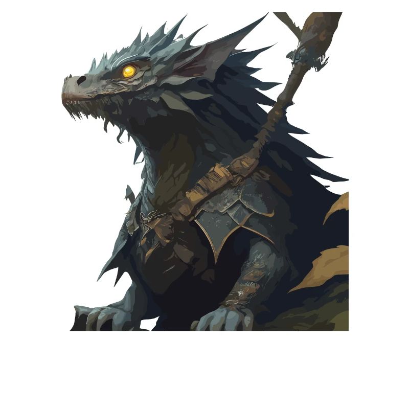 Drachenkrieger Illustration