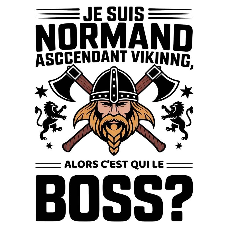 Eindrucksvoller normannischer Wikinger