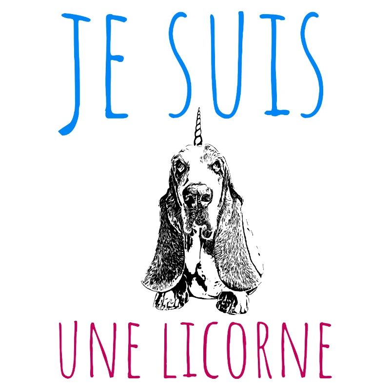 Ich bin ein Einhorn, ein verkleideter Hund