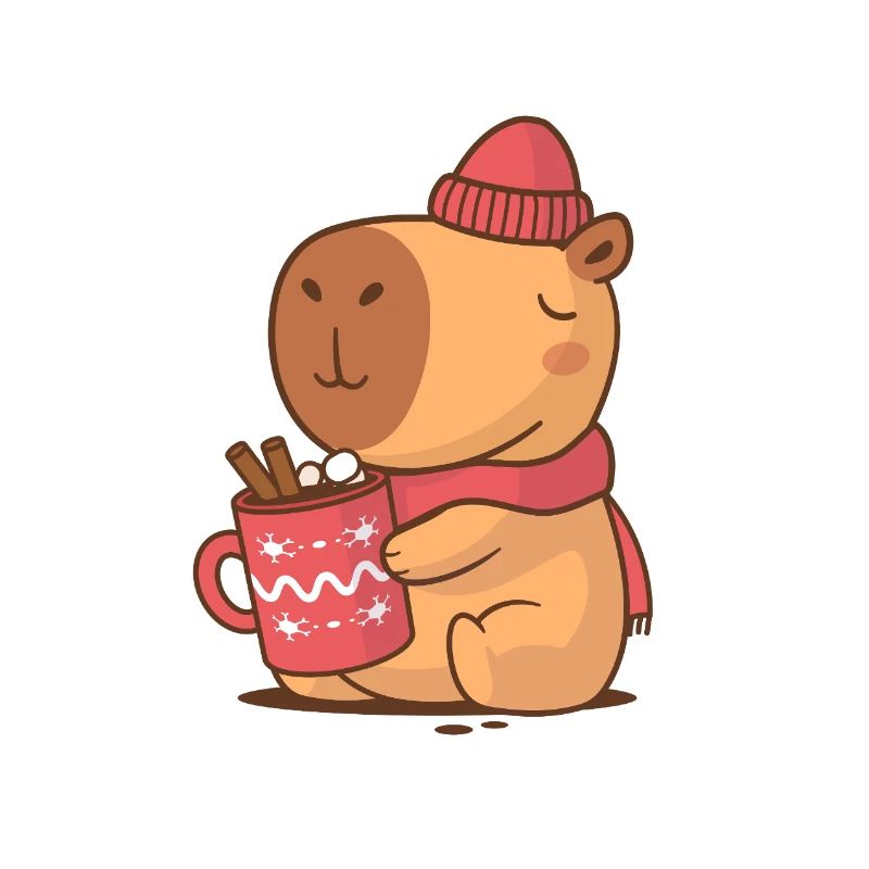 Capybara Cozy Holidays
