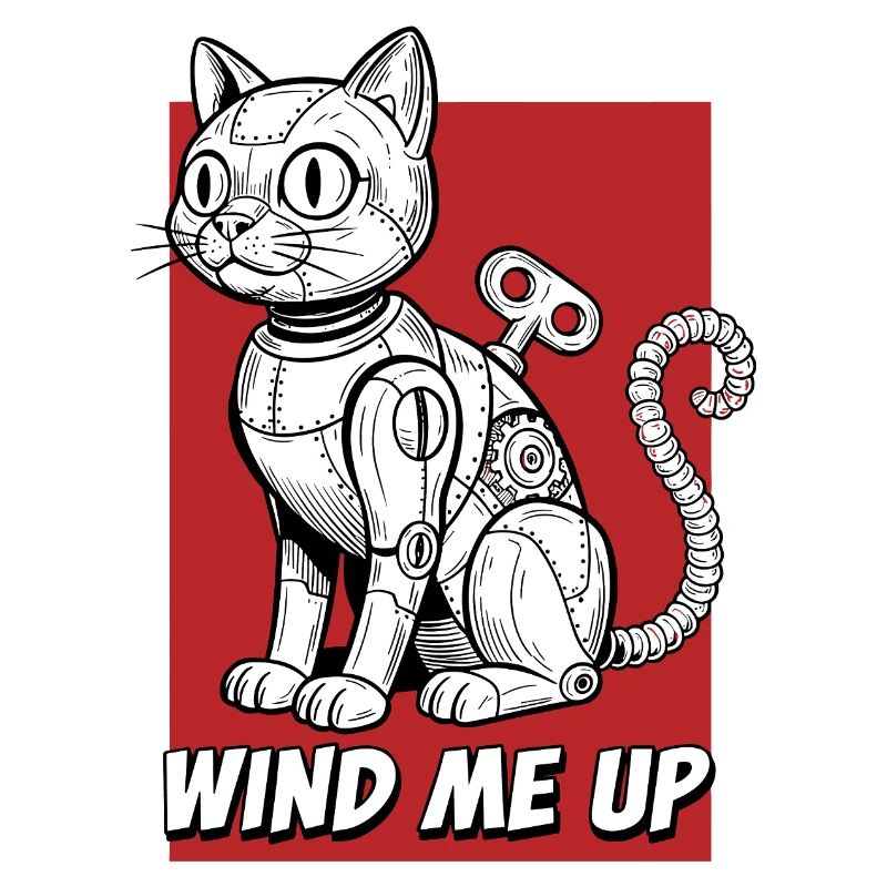 Wind Me Up Cat Robot