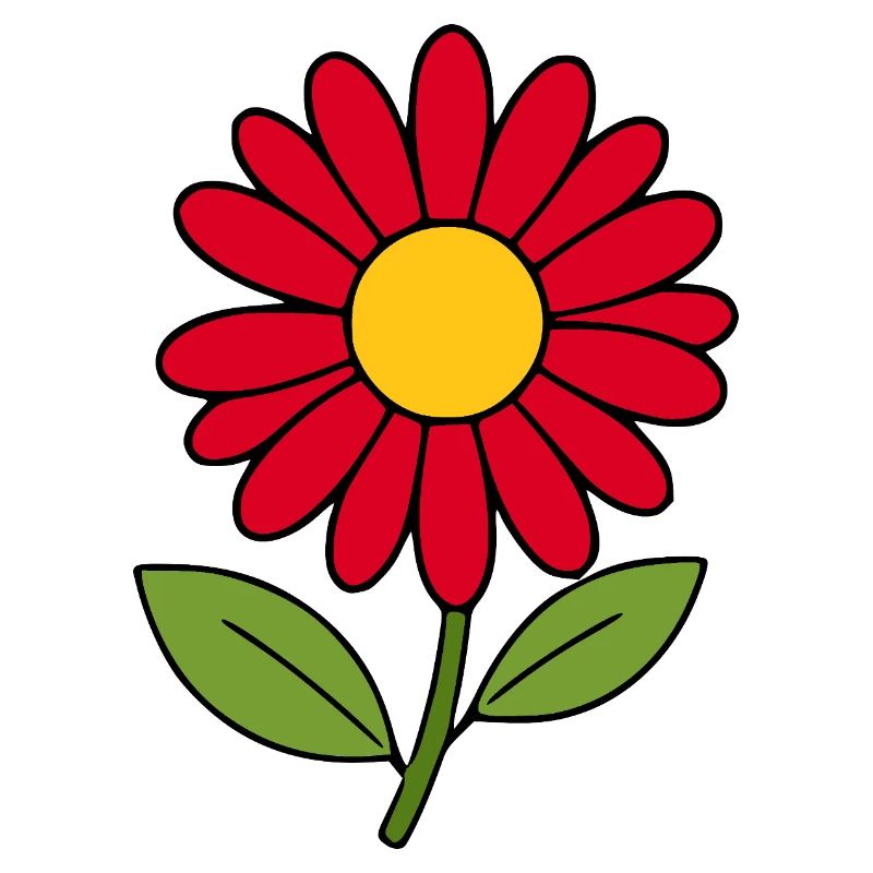 Blume rot rote Blume Blumen 
