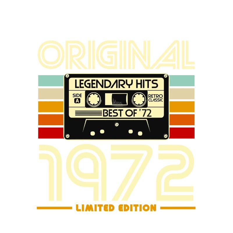 Cassette Originale 1972 Rétro