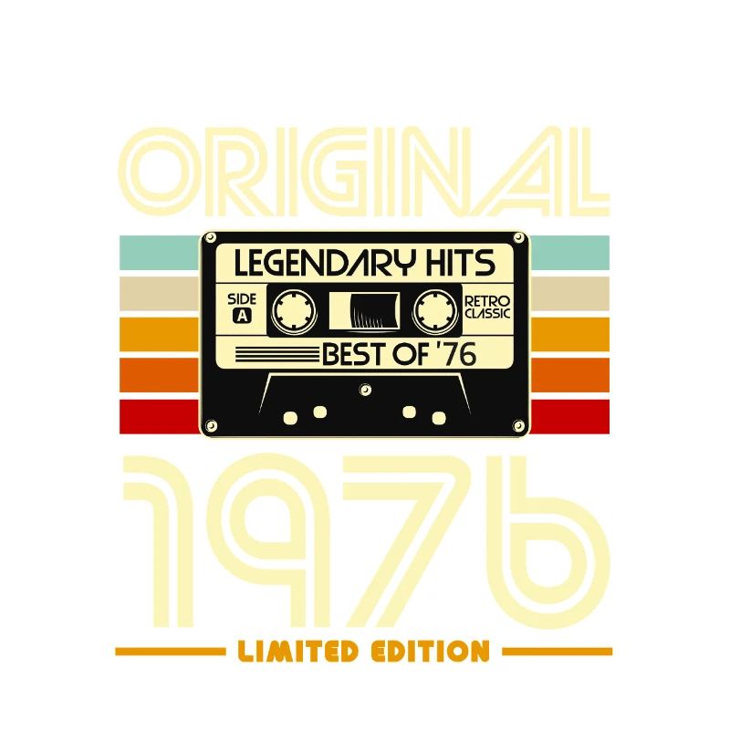 Originale Retro-Kassette von 1976