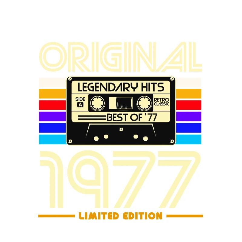Originale Retro-Kassette von 1977
