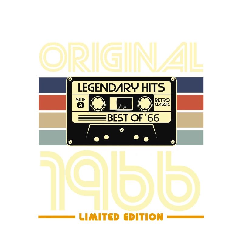 Original 1966 Cassette Retro édition
