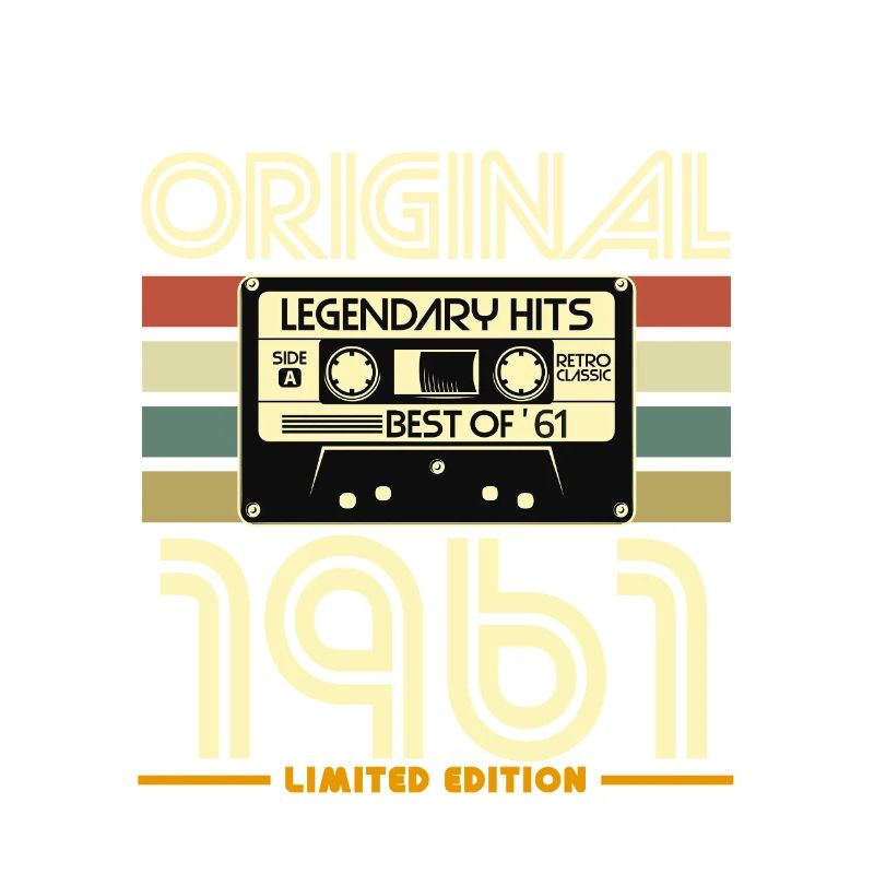 Cassette rétro 1961 Édition Limitée