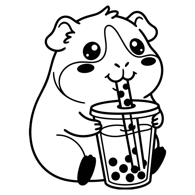 Hamster Bubble Tea
