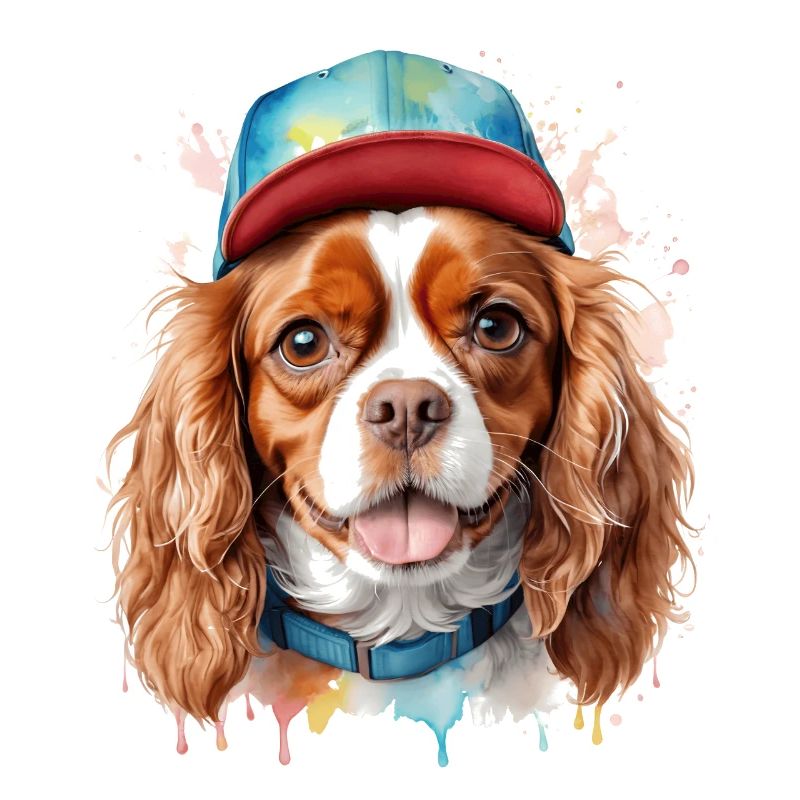 Cavalier King Charles Spaniel Snapback Cap Hund