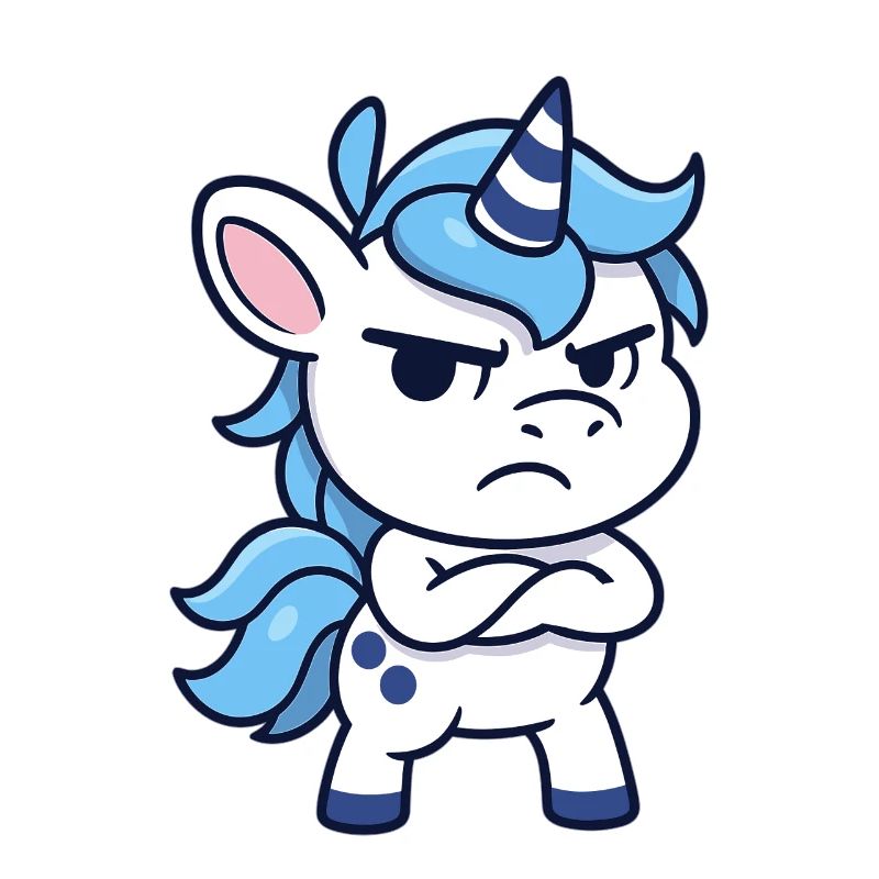 Freches Einhorn