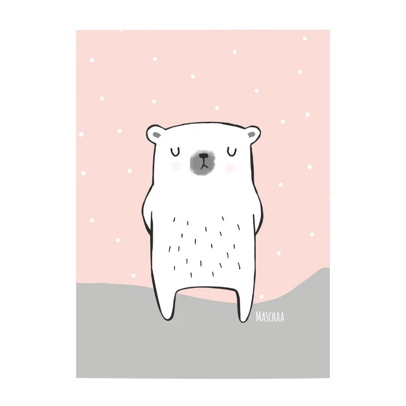 Eisbären Untersetzer