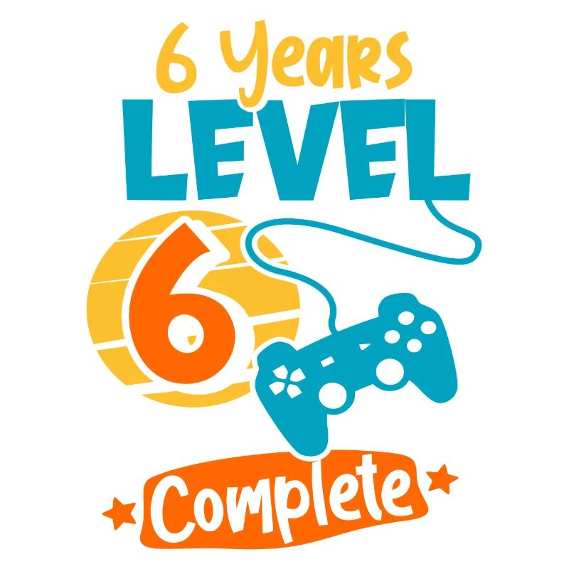 6th Birthday 6 Years Level 6 Complete Gift
