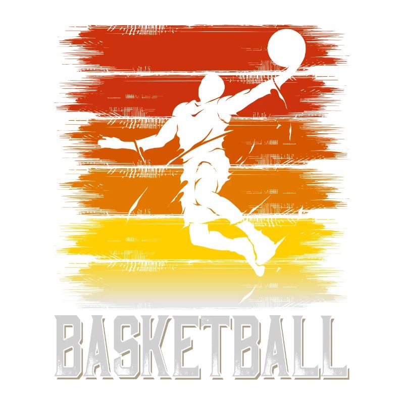 Basketteur Basketteur Dunking Vintage Retro