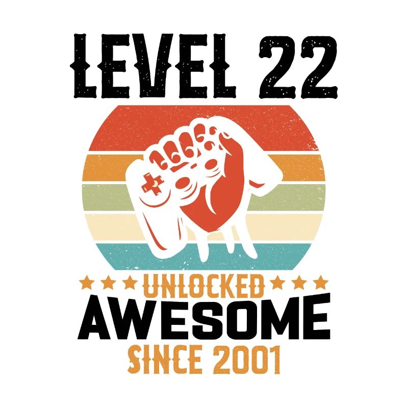 Level 22 Complete 2001 Birthday Gift