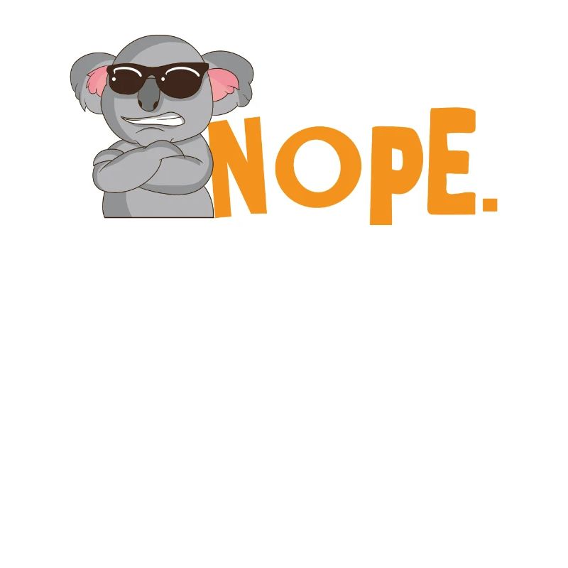Koala bear has no desire Koala lover Nope