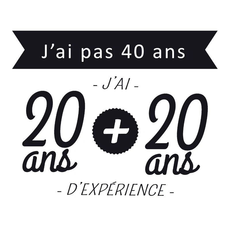 20 ans et 20 ans d'expérience