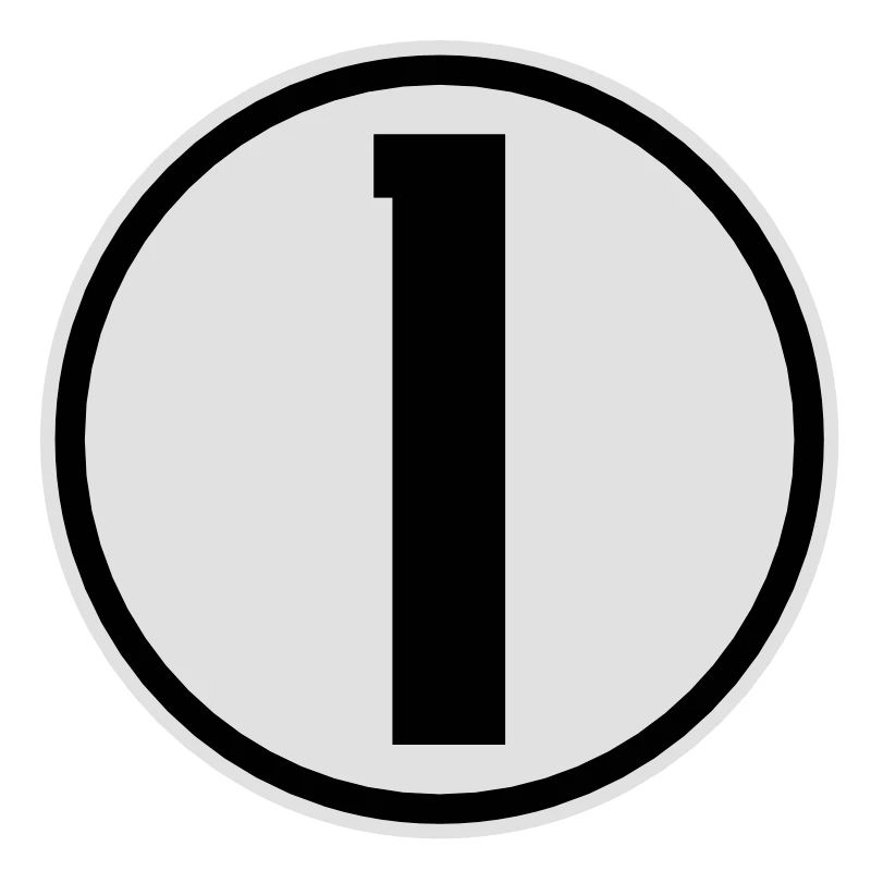 1