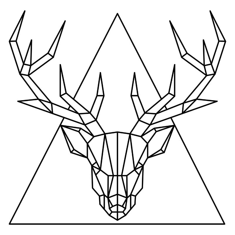 Cerf géométrique