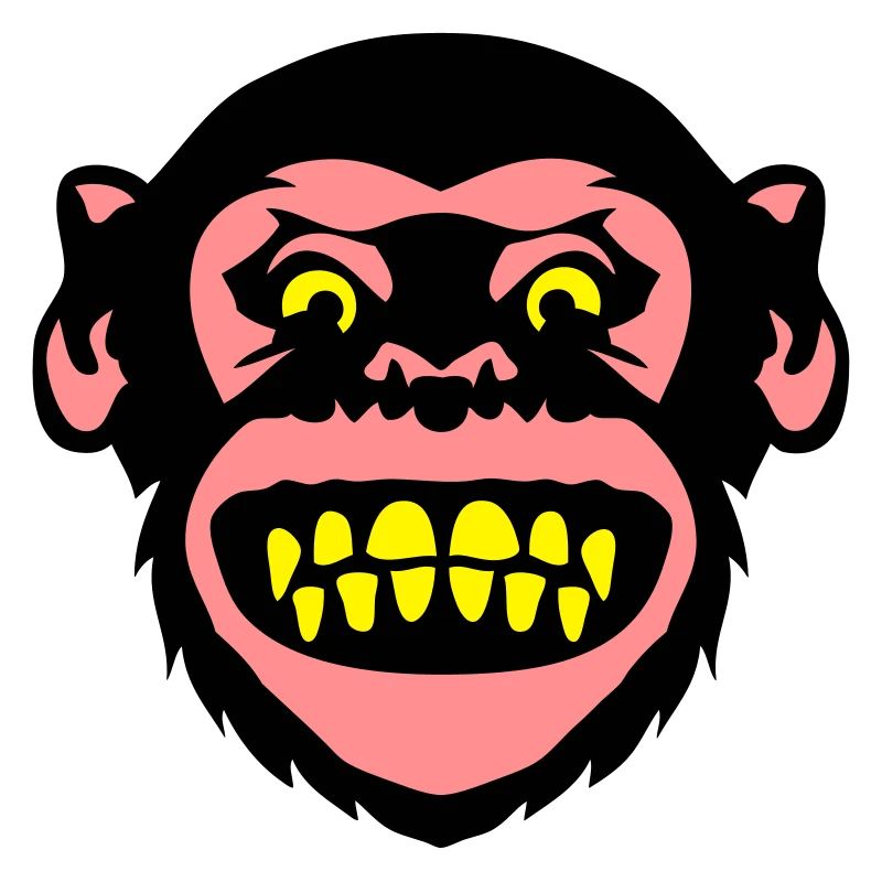 monkey monkey Grimasse 8