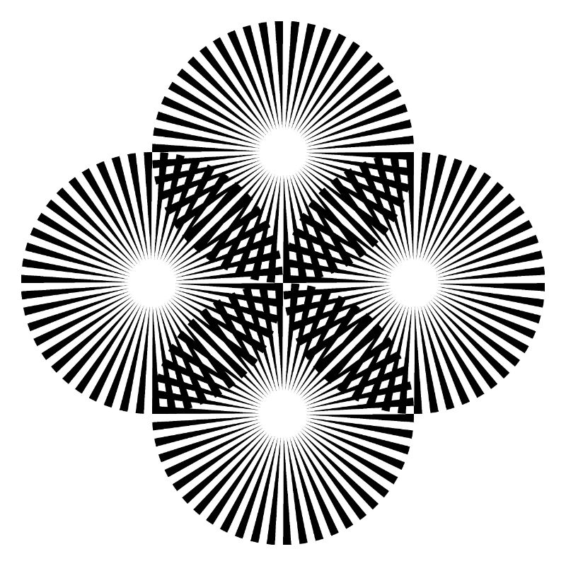 Illusion Geometry Optical Illusion Pattern