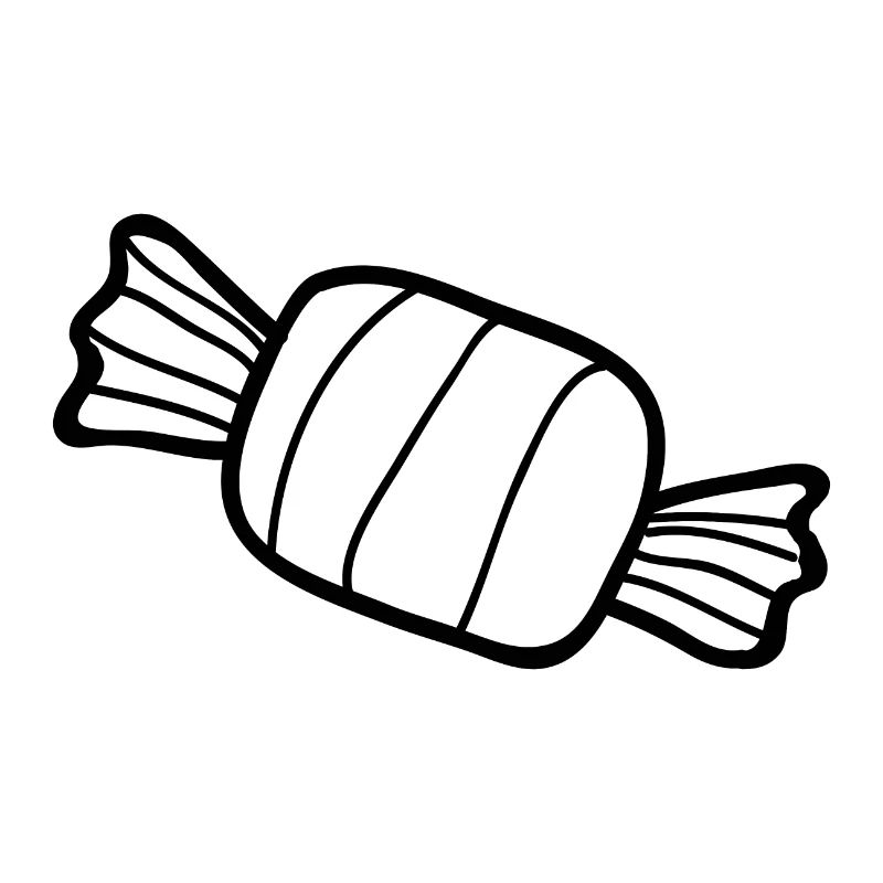 Candy sweets children drawing gift idea