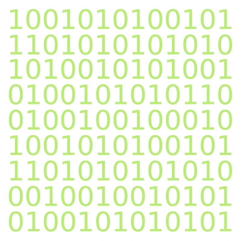 10010101 Zahlen muster hacker computer programmier