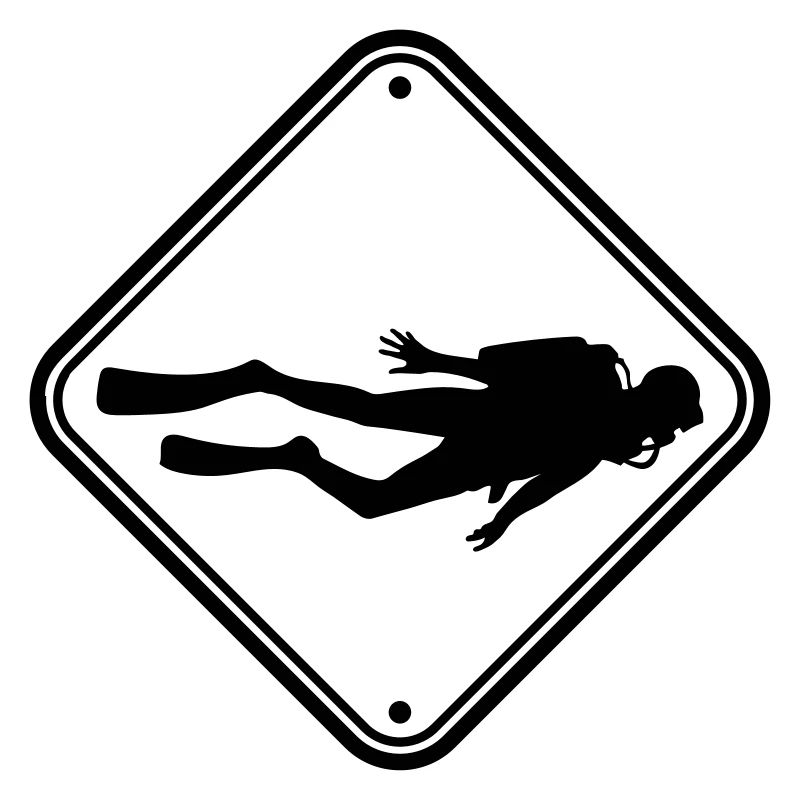 diver note shield caution caution club unt