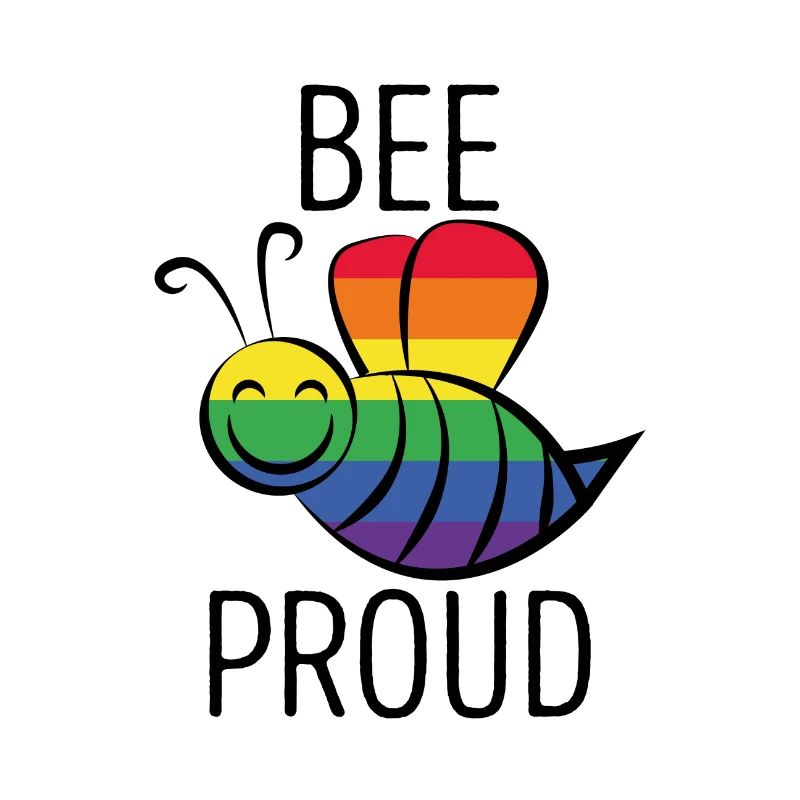 Bee Proud lgbt Geschenk