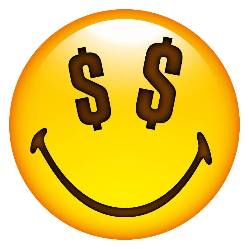 Smiley Dollar Signs