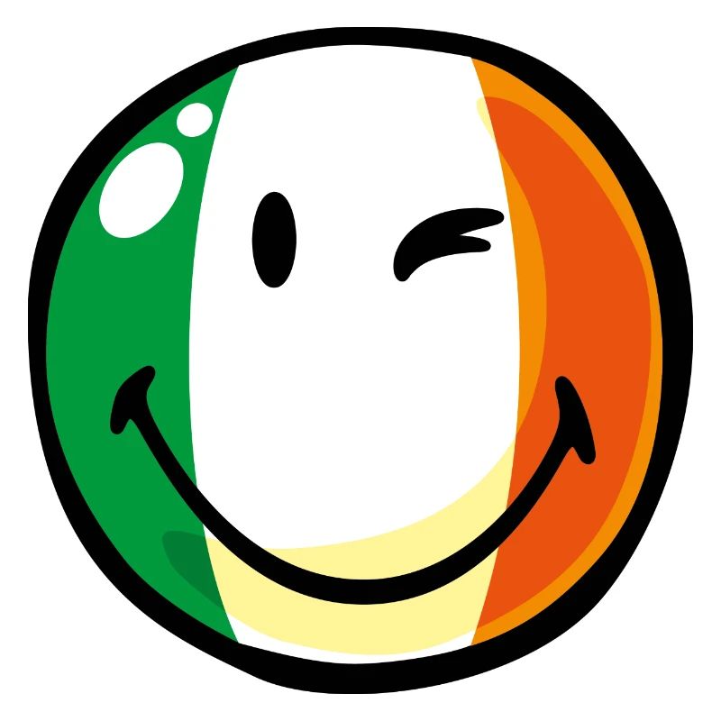 Smiley Flag Ireland