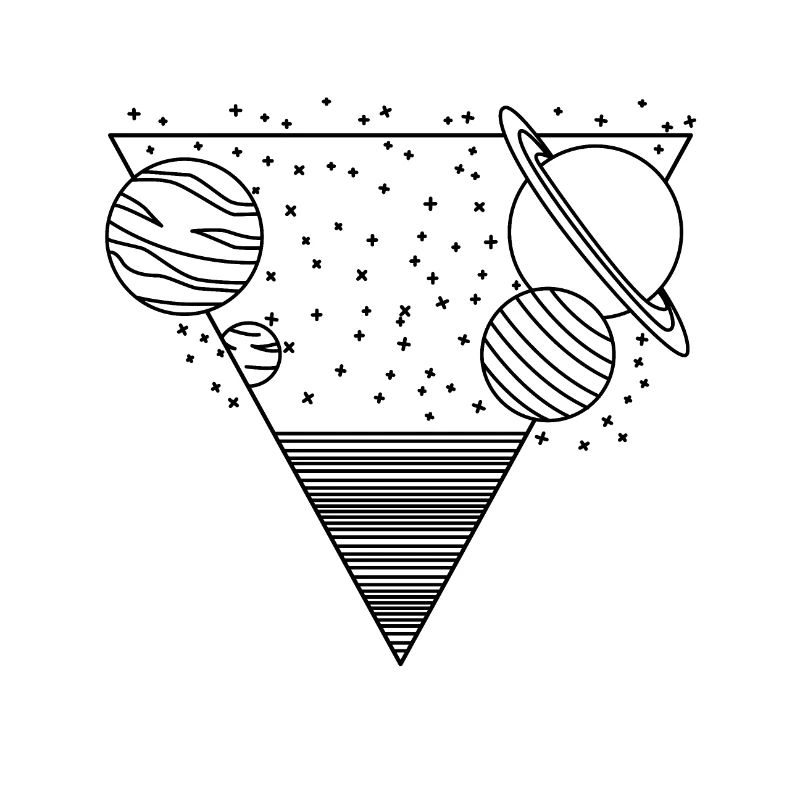 L’espace dans le triangle