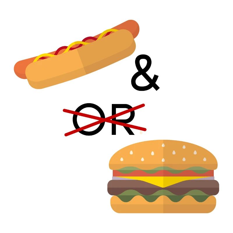 Hotdog oder Burger