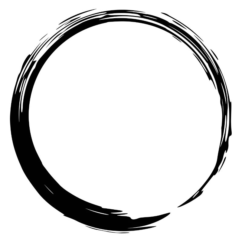 Circular shape Circle Symbol Shape New Black