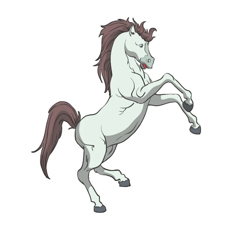 Pferd bäumt sich auf