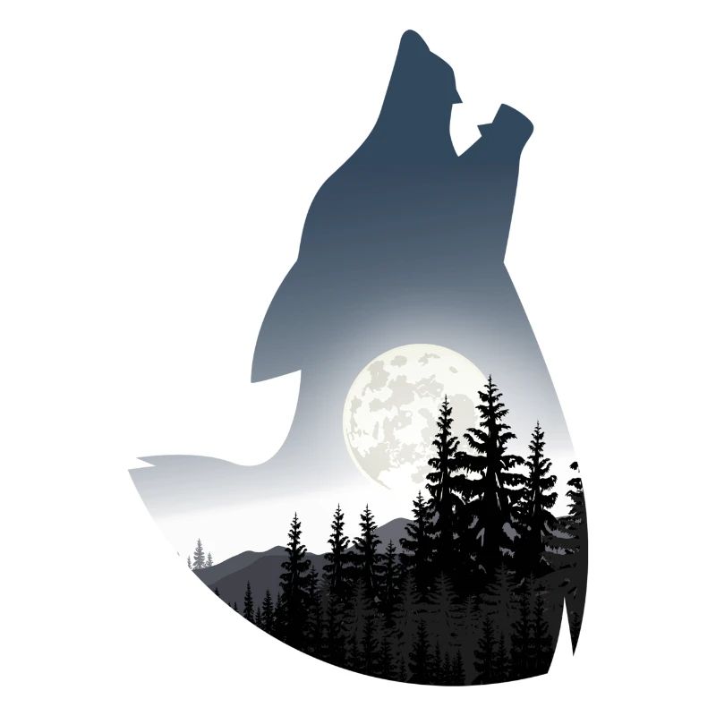 Wolf Silhouette