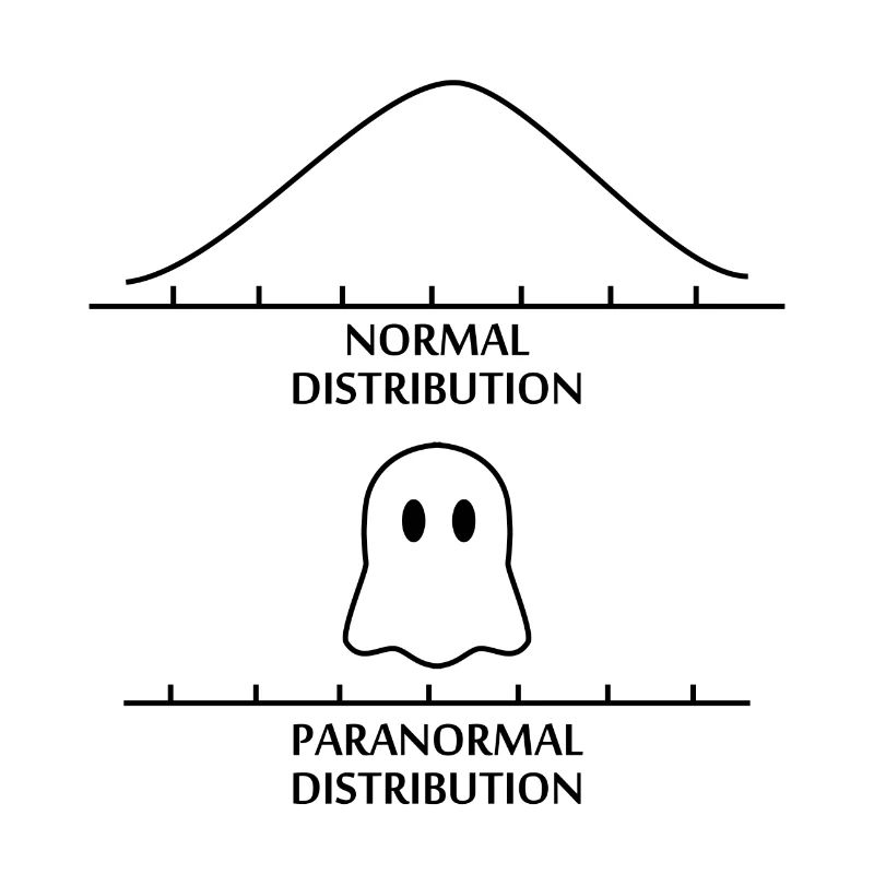 Normal Paranormal Distribution Math Gift