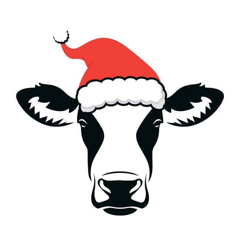 Weihnachtskuh