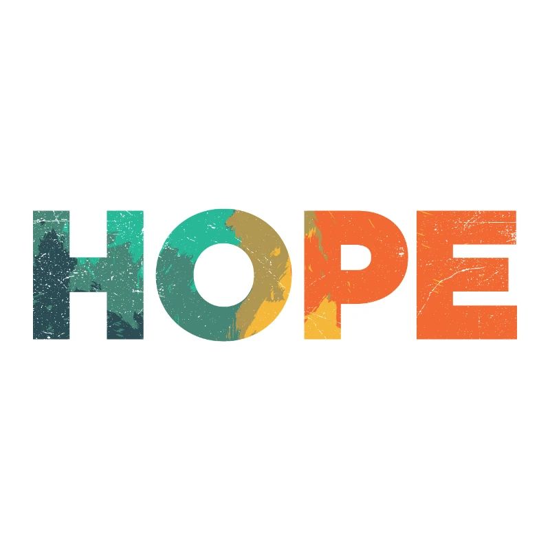 HOPE Pray Pray Inspirational Quotes Gift Idea
