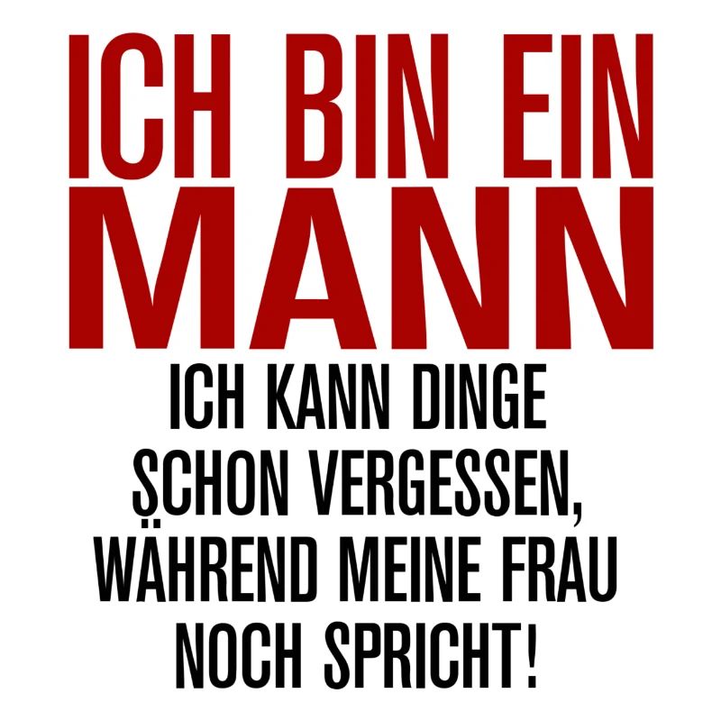 Ich bin ein Mann