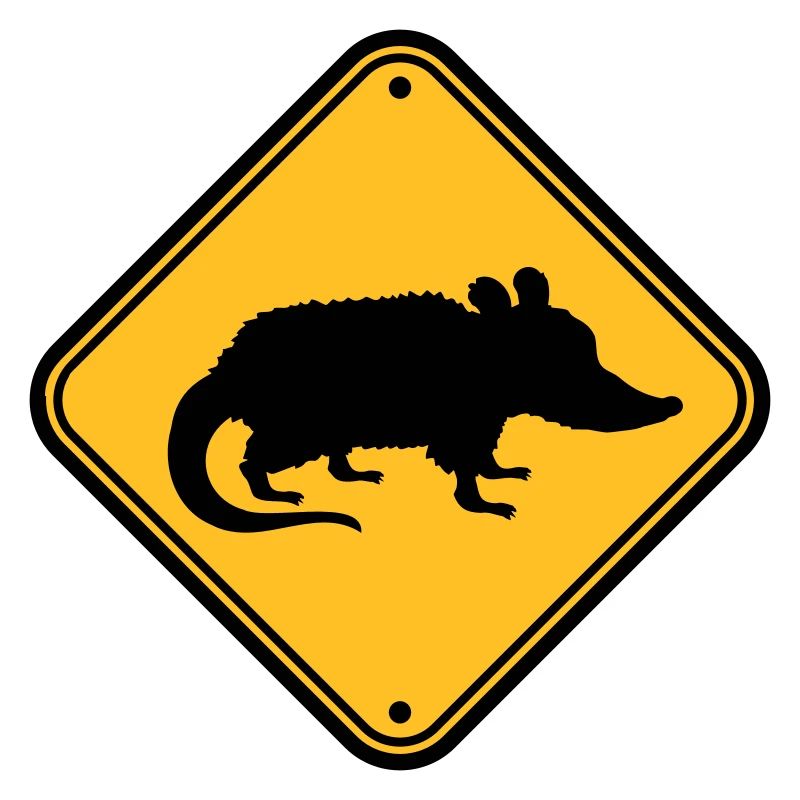 Bouclier de danger d’opossum